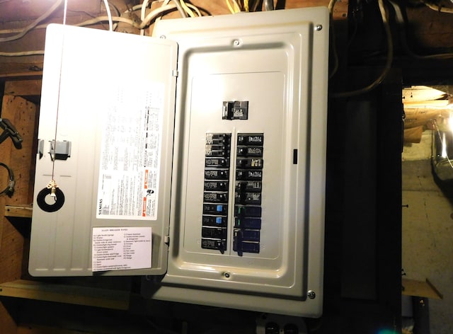 utilities with electric panel
