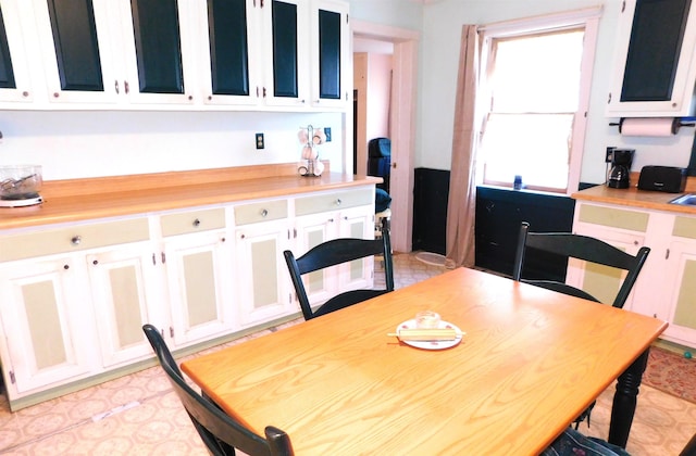 view of dining room