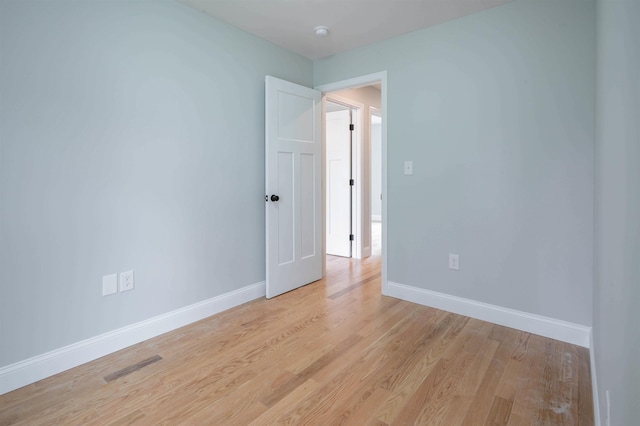 43 Laton St Unit A, Nashua, NH 03064 - empty room featuring baseboards and light wood-style floors