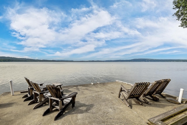 property view of water