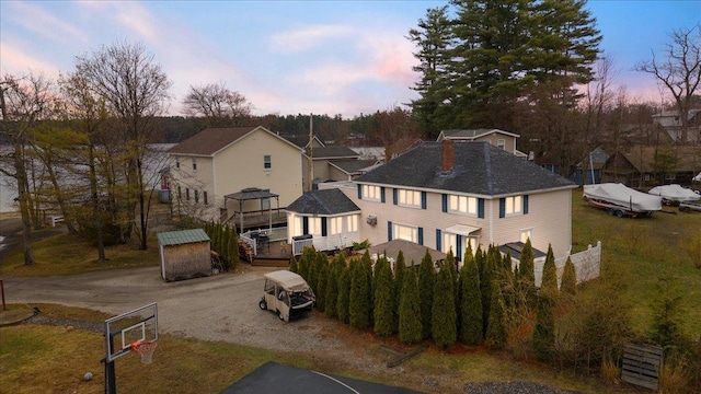 117A Chases Grove Rd, Derry, NH 03038 - view of front of house featuring a deck