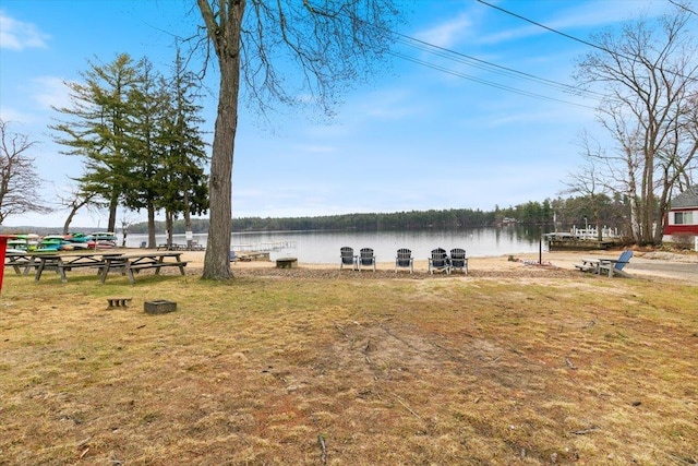 117A Chases Grove Rd, Derry, NH 03038 - view of yard featuring a water view