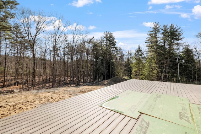 view of deck
