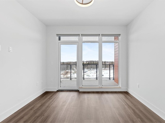 125 Cambrian Way Unit 611, Burlington, VT 05401 - unfurnished room with wood finished floors