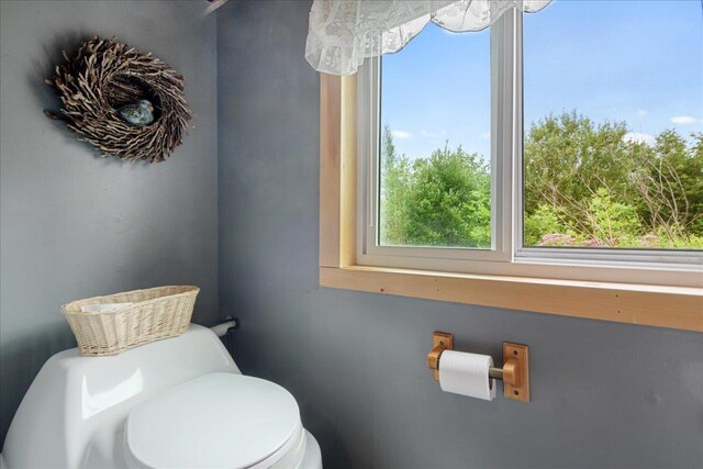 bathroom with toilet