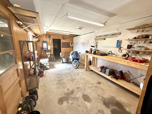 view of storage