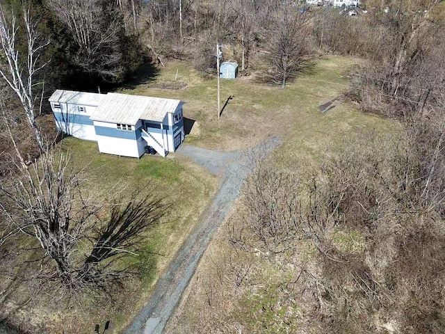 drone / aerial view