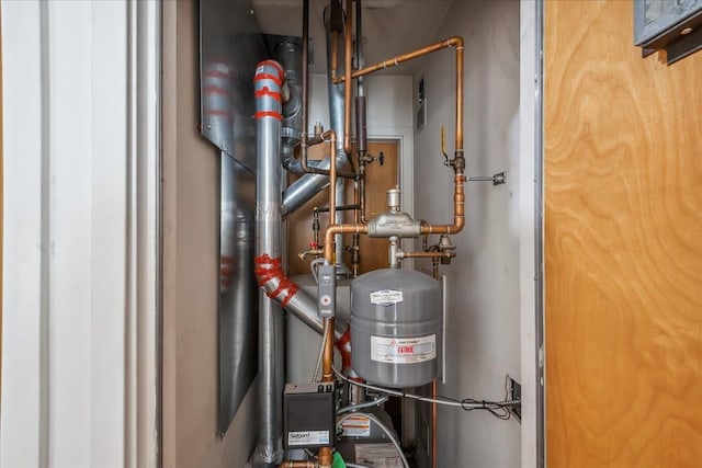 view of utility room