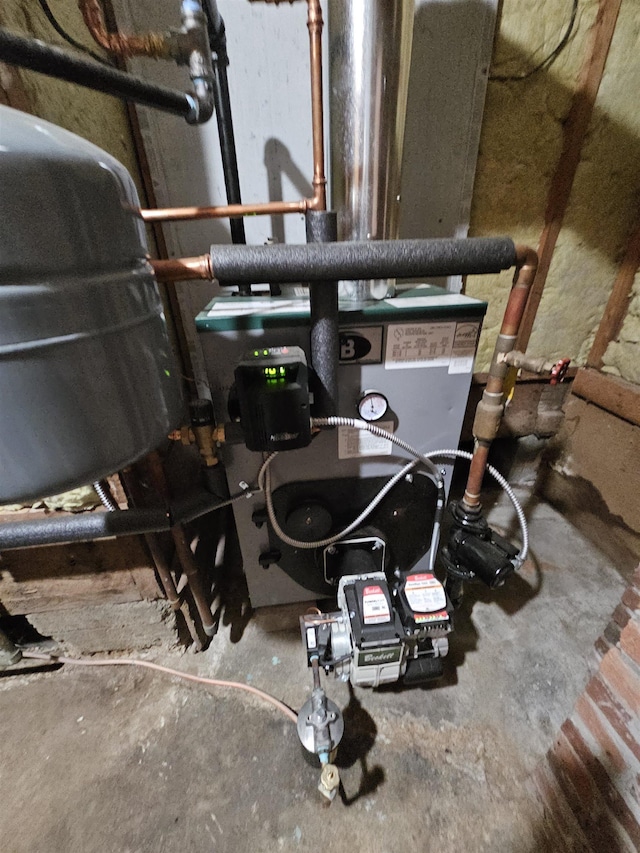 view of utility room