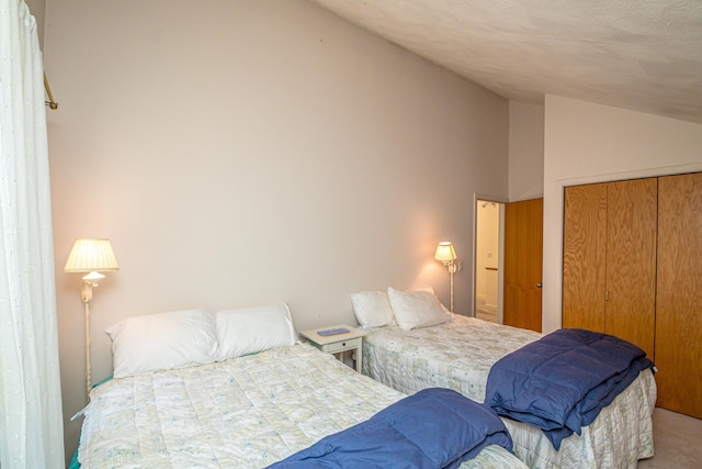 34 Ridge Rd, Jackson, NH 03846 - bedroom with vaulted ceiling and a closet