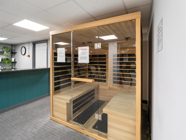 view of sauna / steam room