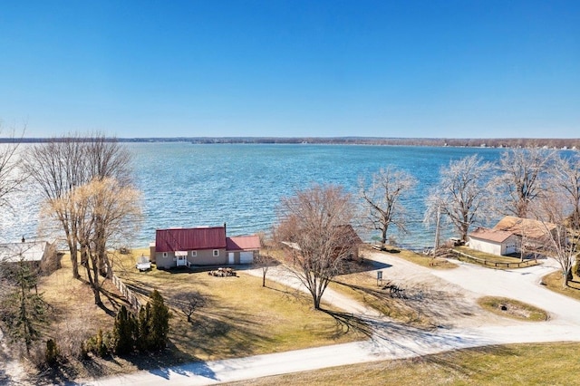 property view of water