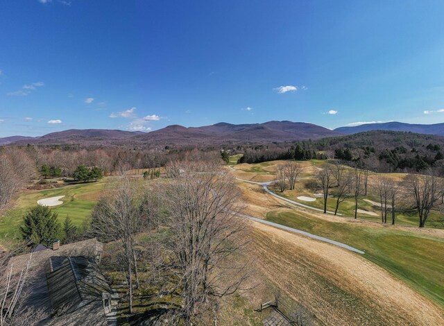 3360 Dorset W Rd, Dorset, VT 05251 - property view of mountains with golf course view