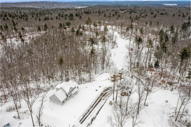 102 Laurel Rd Unit 30, Hooksett, NH 03106 - view of snowy aerial view