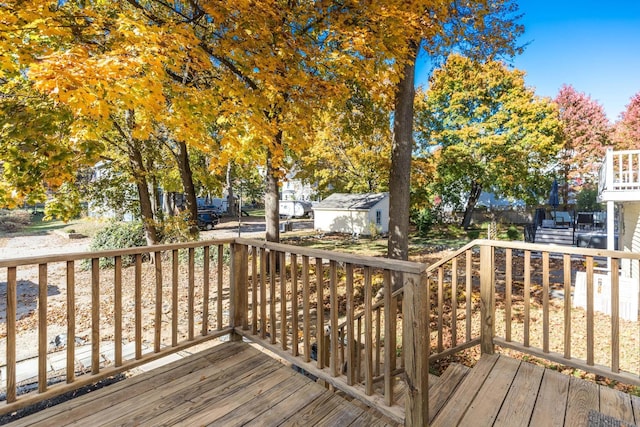 view of deck