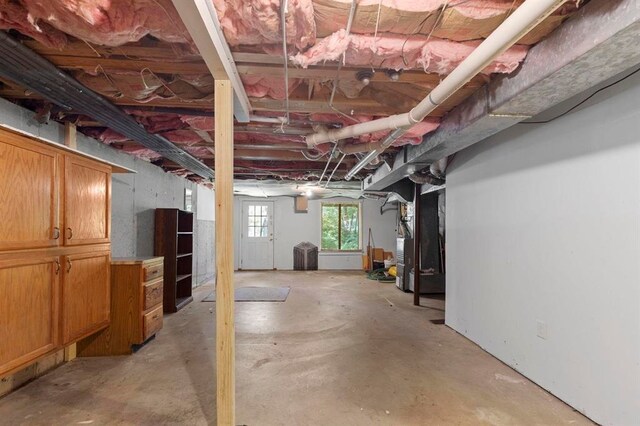 1 Dunvegan Woods Dr, Hampton, NH 03842 - basement with heating unit