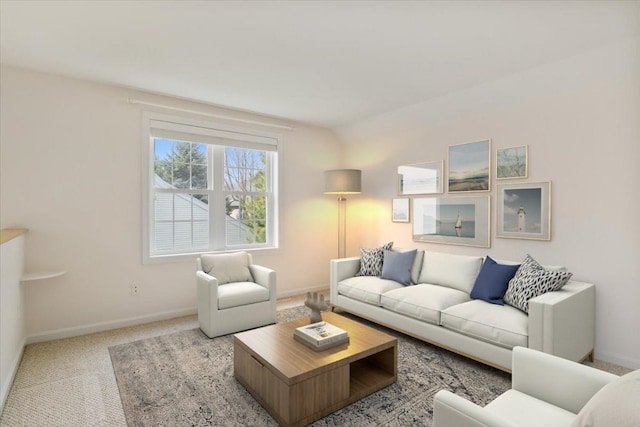 23 Hampton Mdws, Hampton, NH 03842 - living room featuring baseboards and carpet