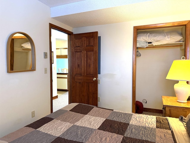 bedroom featuring baseboards