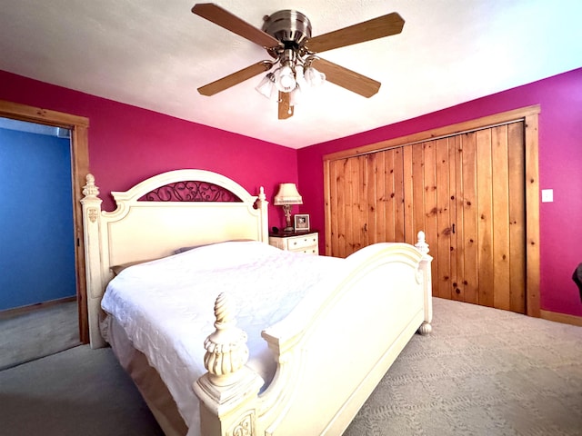 14 Summer St, Northumberland, NH 03582 - bedroom with a ceiling fan and carpet