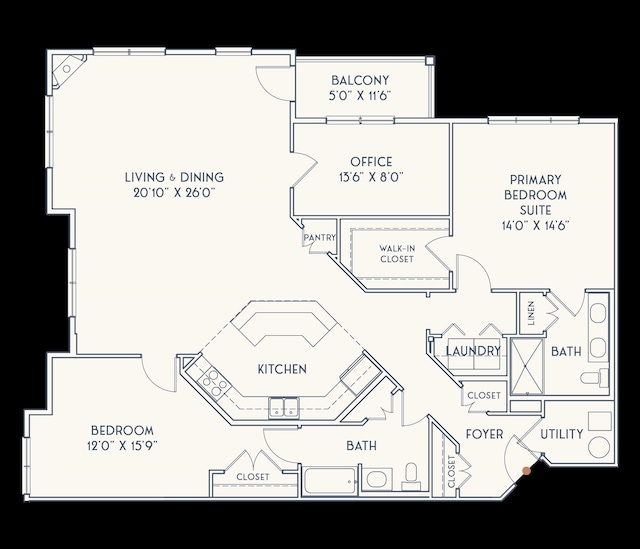 55 Pointe Pl # 207, Dover, NH 03820 - floor plan