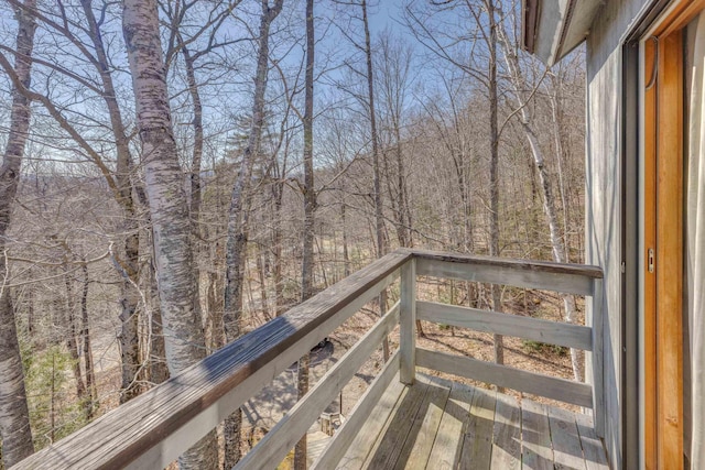 view of deck