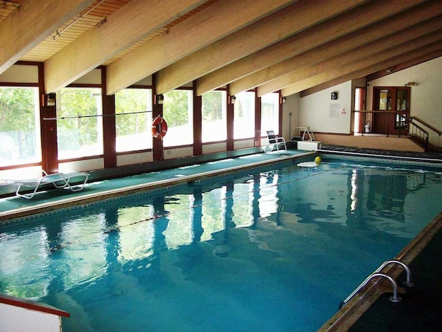 view of indoor pool