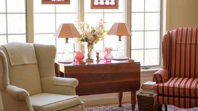 view of living area