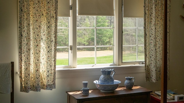 view of room details