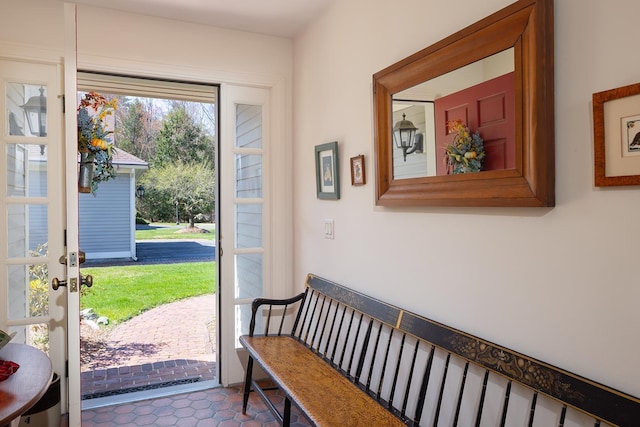 view of entryway