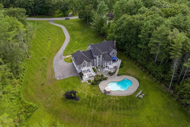 drone / aerial view