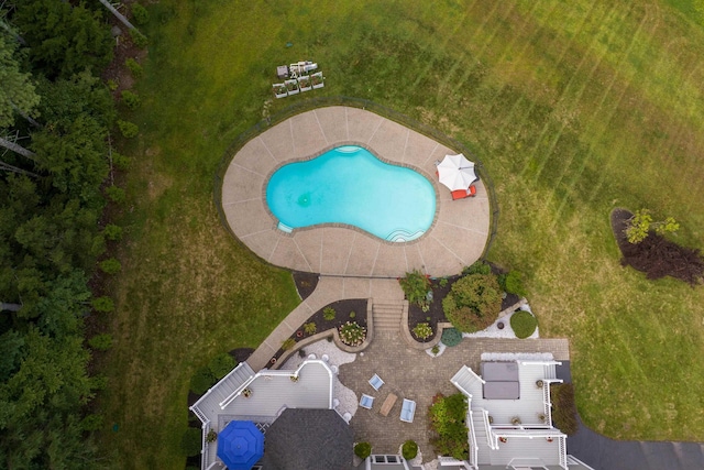 aerial view