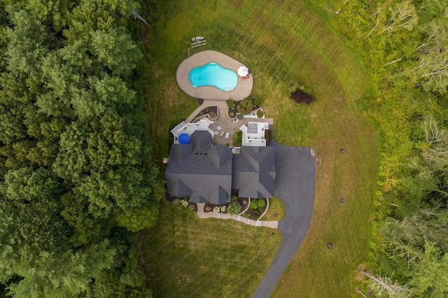 drone / aerial view