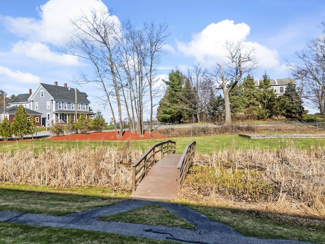 view of property's community