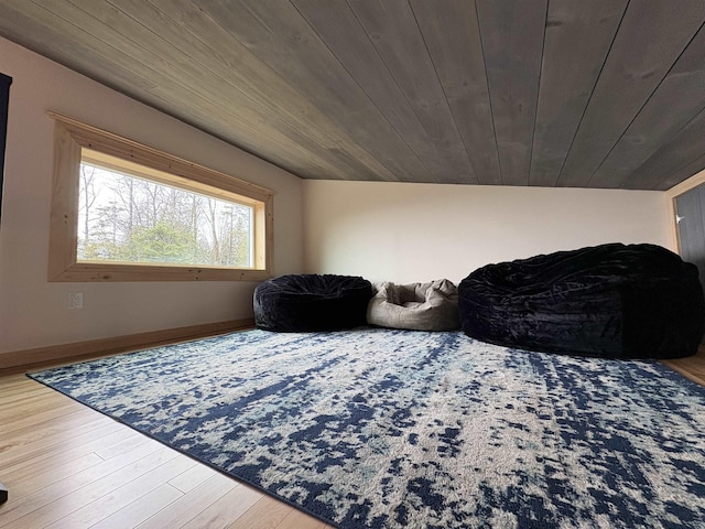 bedroom featuring wood finished floors