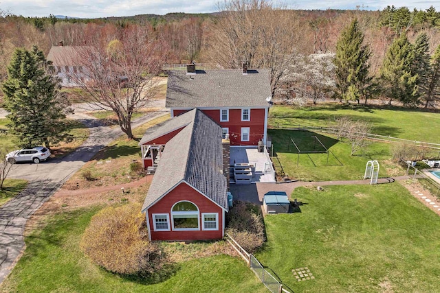 7449 School St, Loudon, NH 03307 - aerial view