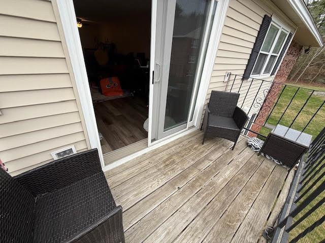 view of deck