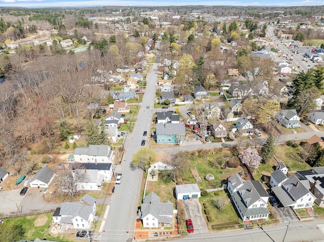 bird's eye view featuring a residential view