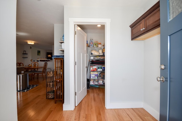 view of pantry