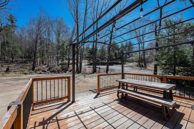 view of deck