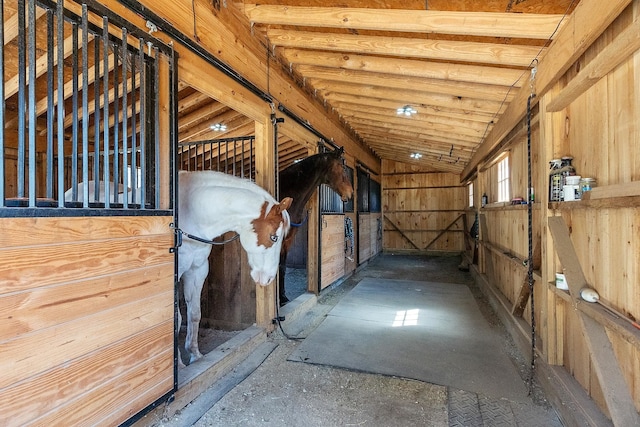 view of stable