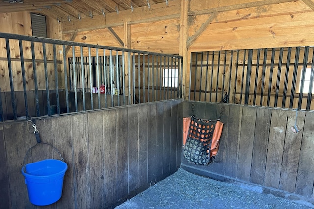 view of stable