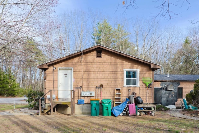 view of rear view of house