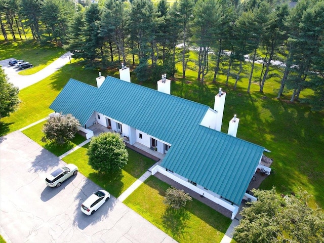 drone / aerial view