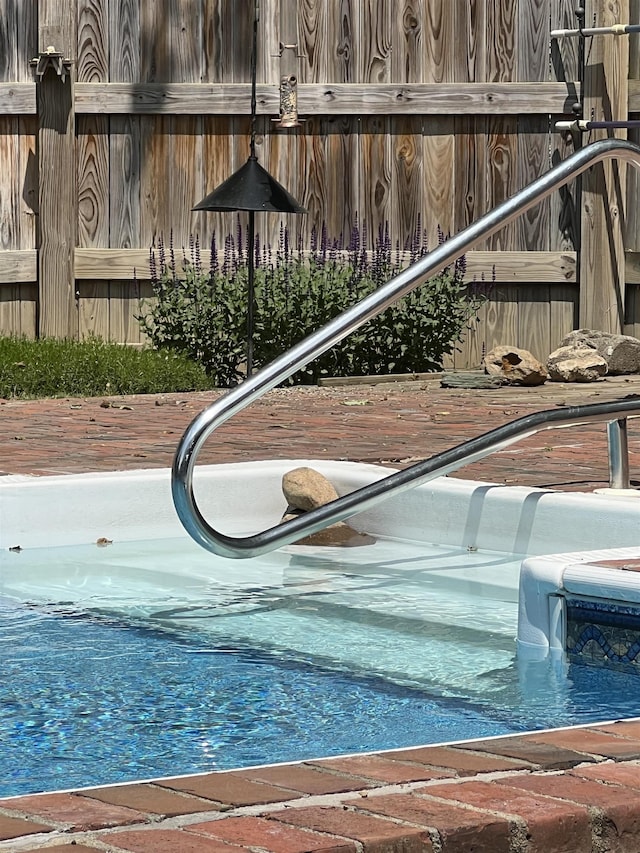 view of pool