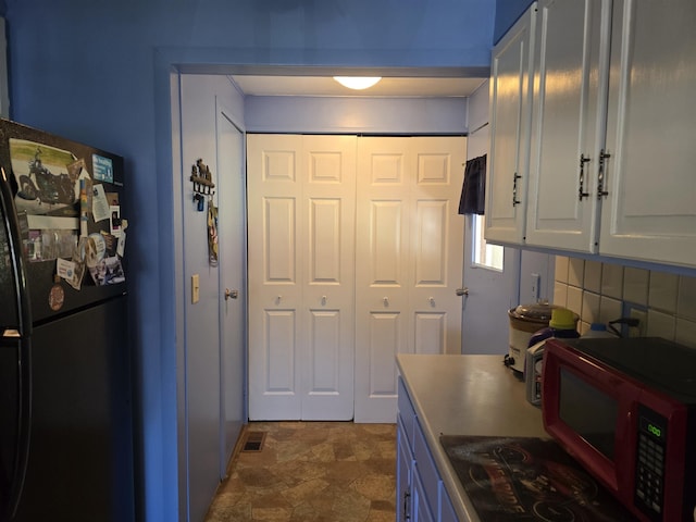 doorway with stone finish floor