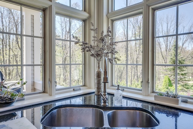 7 Champagne Ter, Bedford, NH 03110 - room details featuring dark stone countertops