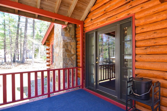 view of property entrance