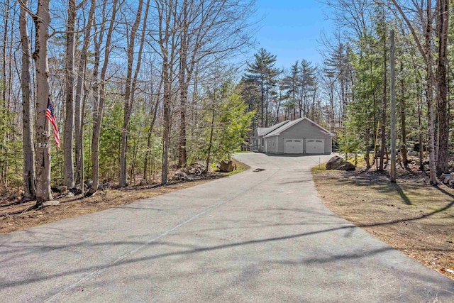 exterior space with driveway