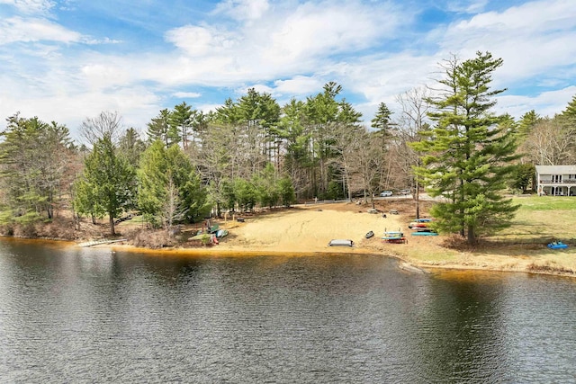 property view of water
