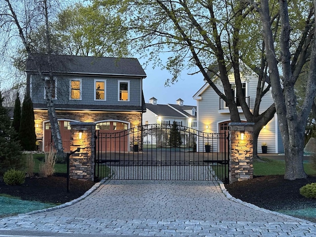 view of gate